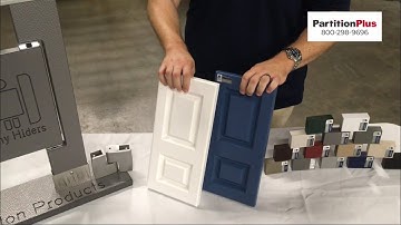 Engraved Solid Plastic HDPE Toilet Partitions by Scranton Products