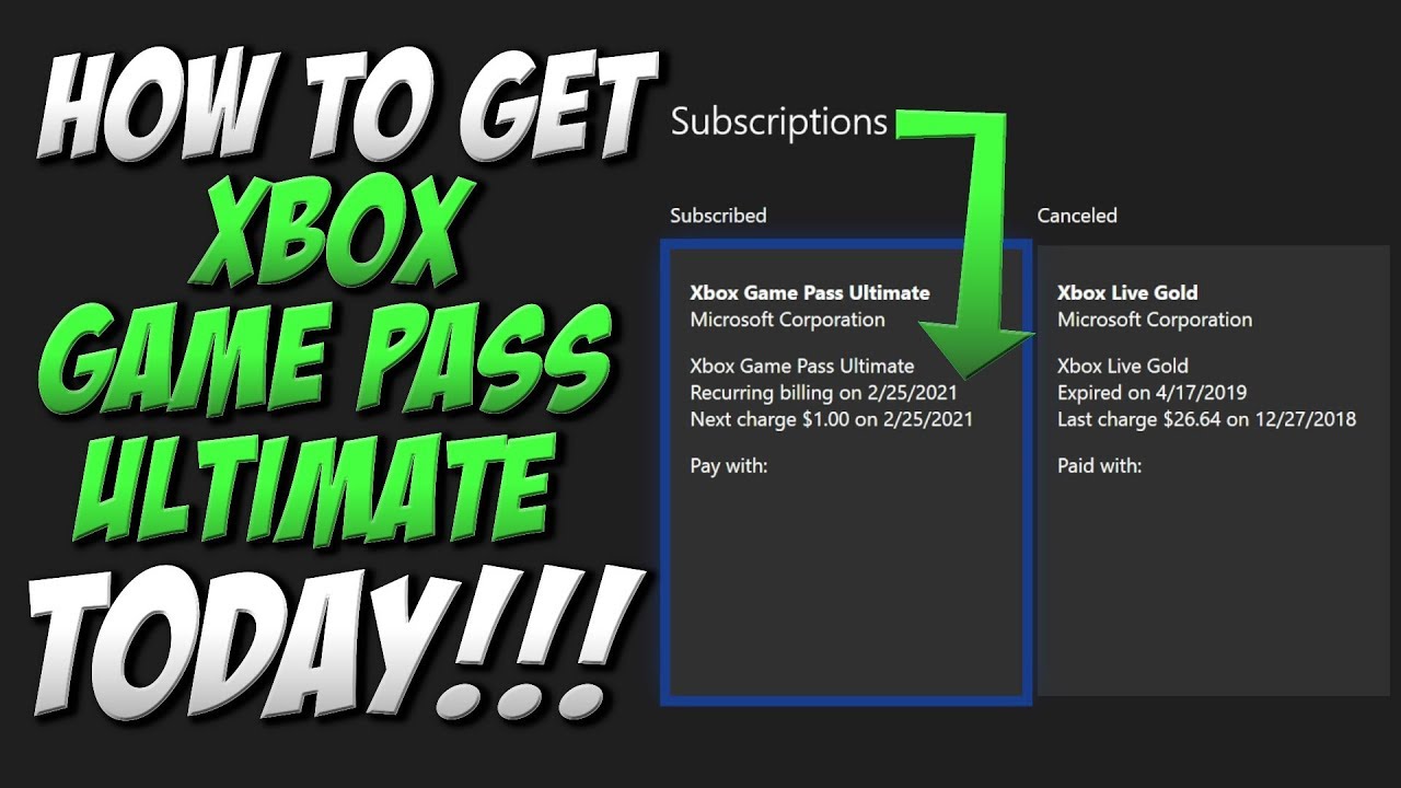 How You Can Get Xbox Game Pass Ultimate TODAY YouTube