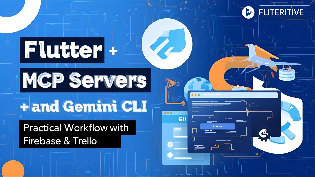 Flutter + MCP-серверы + Gemini CLI: практический рабочий процесс с Firebase и Trello