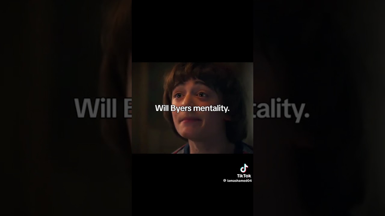 #strangerthings #willbyers #mentality 