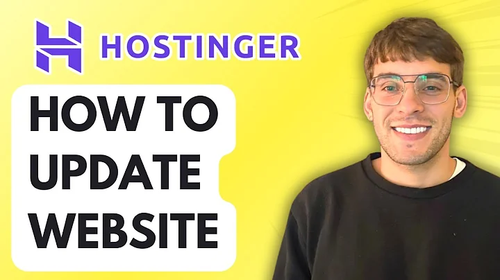 How to Update Hostinger Website [2025 Guide]
