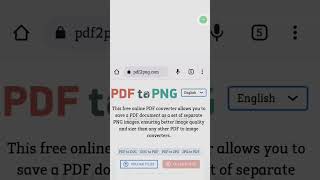 How to convert Pdf To Png | PDF To Png | PDF to image converter @welcomepctamil