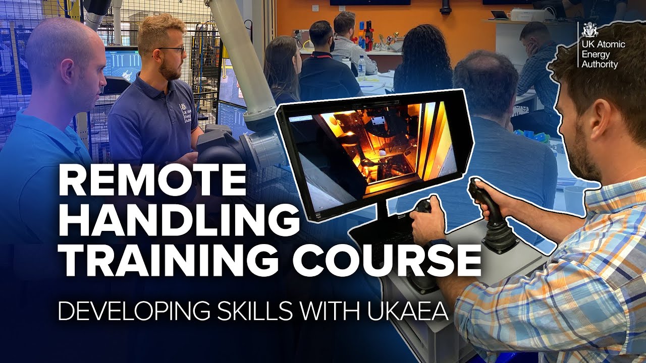 Remote Handling training at UKAEA - YouTube