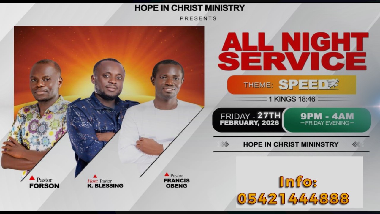 WATCH NIGHT SERVICE | Divine Encounter & Covenant Night | Minister K Blessing| Live on Zoom