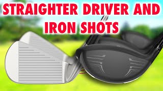 Straighter Driver And Iron Shots Every Time - Super Simple Golf Swing Drill