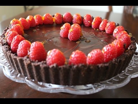 Chocolate Raspberry Tart