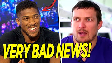 BREAKING! Anthony Joshua vs Usyk REMATCH POSTPONED! THE OFFICIAL DATE OF THE REMATCH! Tyson Fury