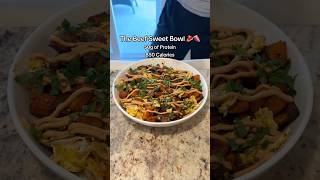 The Tastiest Healthy High Protein Bowl. If You Want All My Healthy Recipes Like This Link In Bio