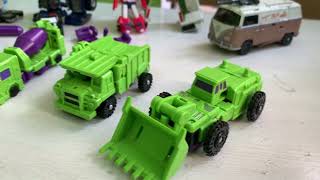 Así se transforman los CONSTRUCTICONS en autos y DEVASTATOR, TRANSFORMERS G1 HASBRO