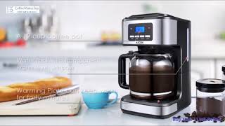 Coffee Maker, Aicok Filter Coffee Machine