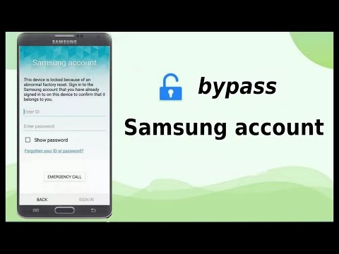 Bypass Samsung Account Note4 -Note3 without a computer