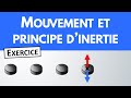 Bilan des forces et principe dinertie  exercice  physiquechimie