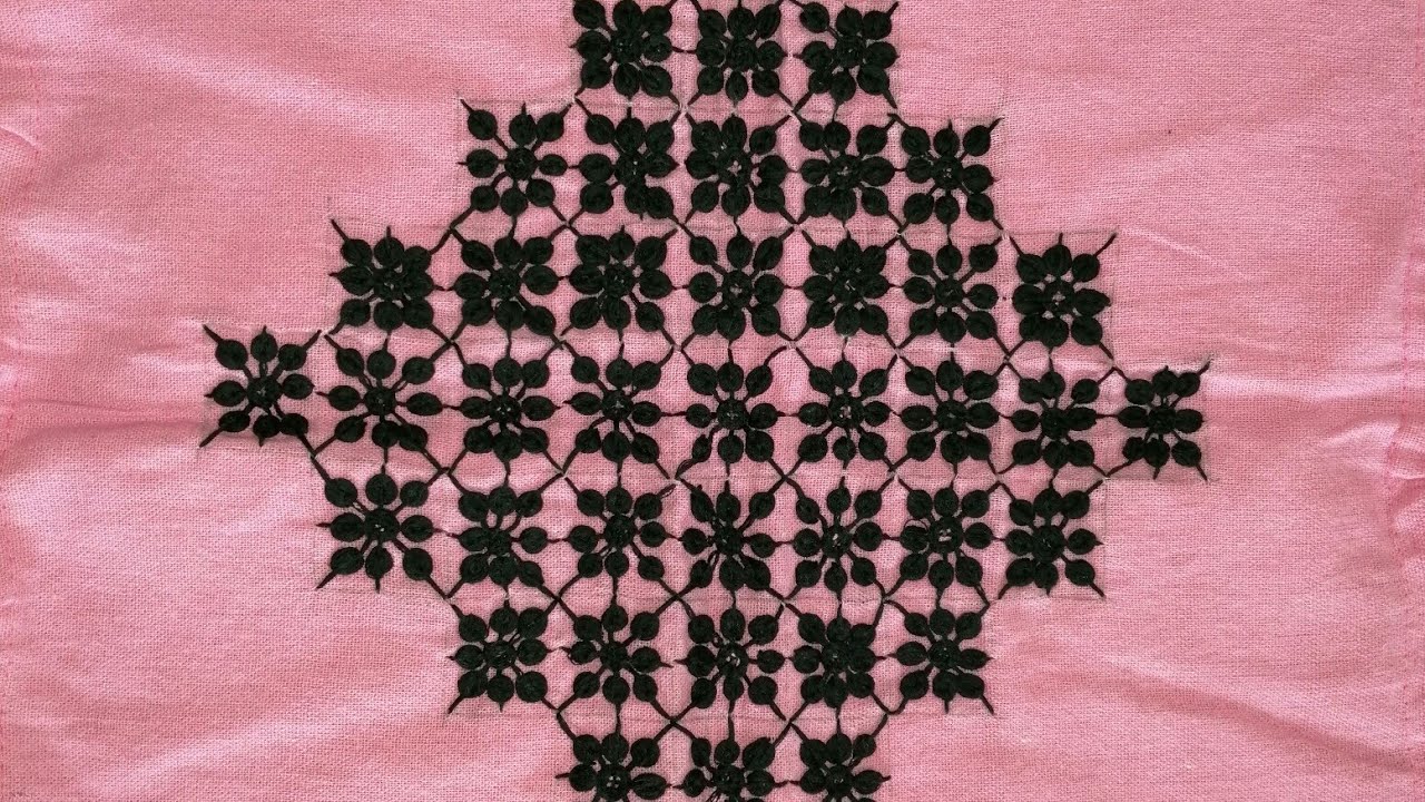 New Design Hand Embroidery Pillow Cover