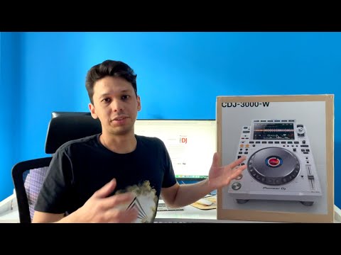 Pioneer CDJ3000 Распаковка и обзор новых функций