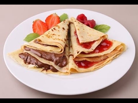 Receita Fácil - Panqueca doce para cafe da tarde