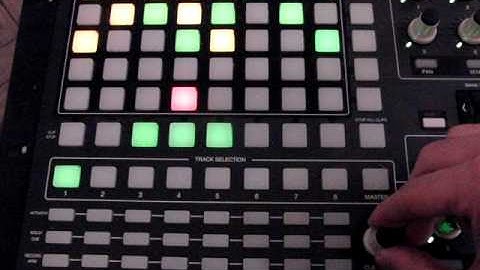 Arkanoid Game on Akai APC40 Controler for Ableton Live