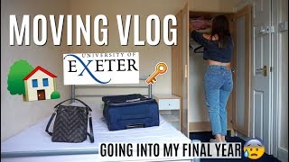 MOVING TO UNIVERSITY OF EXETER VLOG | HOUSE TOUR & HOW I FEEL ABOUT GOING INTO THIRD YEAR
