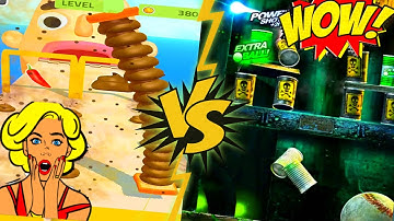 Sandwich Runner  vs  can knockdown All Level MAX Level Gameplay Android,iOS - NEW APK MEGA UPDATE SK