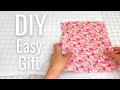 Diy easy gift  only 2 pieces of fabric