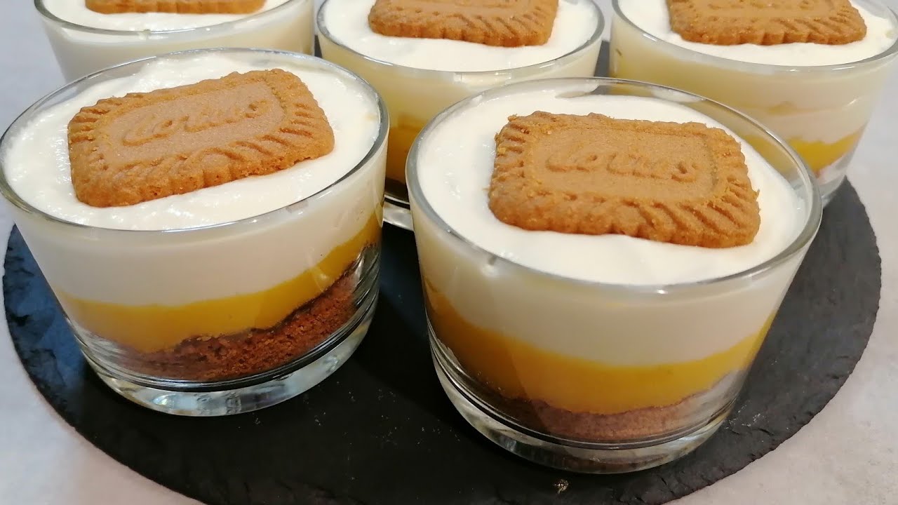 Recette de tiramisu spéculoos à la mangue 👌