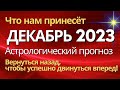 Декабрь 2023 Астрологический прогноз: Вернуться назад, чтобы успешно двигаться вперед!..