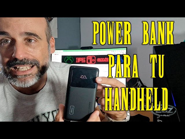 POWERBANK INIU IDEAL PARA DOBLAR LA BATERIA DE TU HANDHELD PC