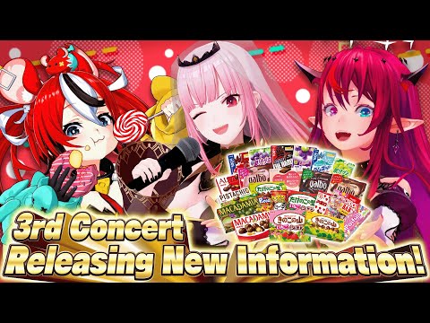 【3D & New Info!】All for One as We Head Toward the Concert! It's a Snack-Fest Party!【#holoAllforOne】