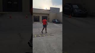 Agility ladder! #Agility #coordination #footwork #skill #conditioning #workout #motivation