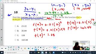 Topic 5 Test Review: Exponential Functions