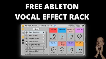 essential vocal effects for ableton 11 (free, link in description)