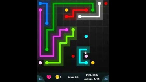 11 × 11 MANIA LEVEL 80 - FLOW GAME ON FACEBOOK Connect the dots