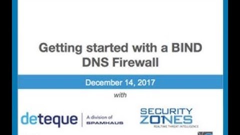 ISC/Spamhaus Webinar: It