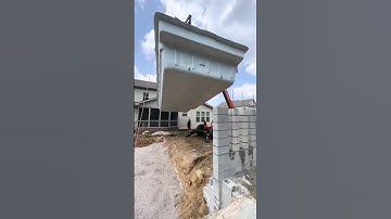 Fiberglass swimming pools are dug/set in one day.   #fiberglasspools  #modernpoolbuild #excavation