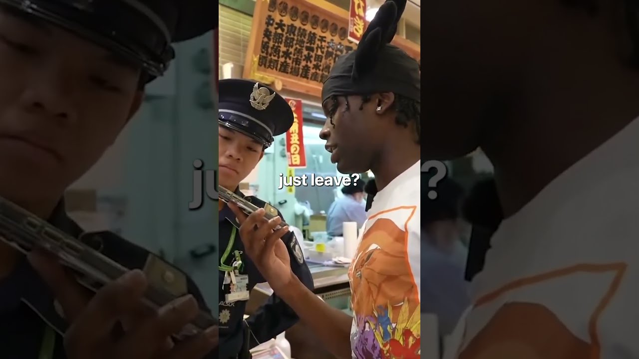 Japanese Security Do NOT Play Around Kaneljoseph