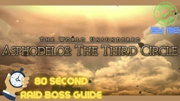 Asphodelos: The Third Circle || 80 SECOND (NORMAL) BOSS GUIDE || Pandaemonium || FFXIV || ENDWALKER