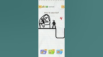 Tech gamer 13 : Draw 2 save level 120 || How to save him  || #shorts #draw2save #song