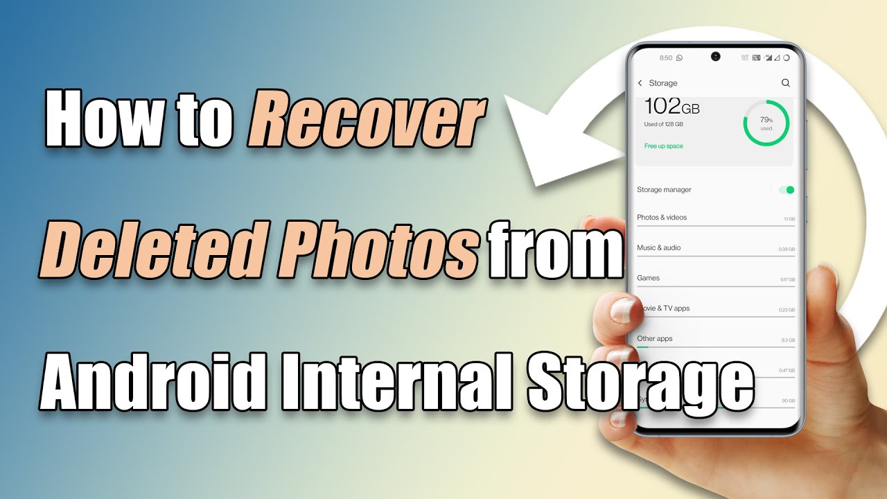 recover deleted photos from android internal storage