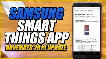 Samsung SmartThings App - November Update