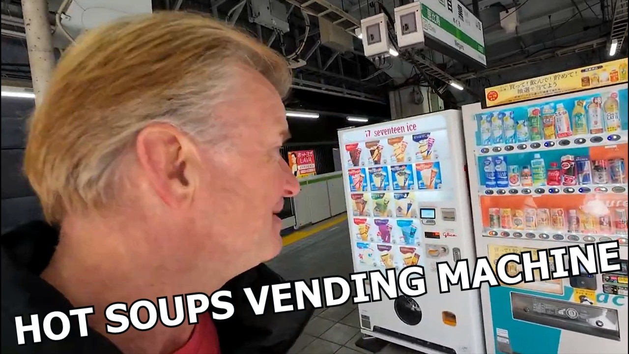 Hidden Tokyo: 2-Hour Vending Machines Food Tour~ Eric Meal Time 