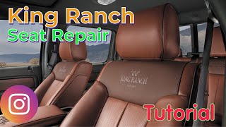 Best King Ranch Leather Seat Repair