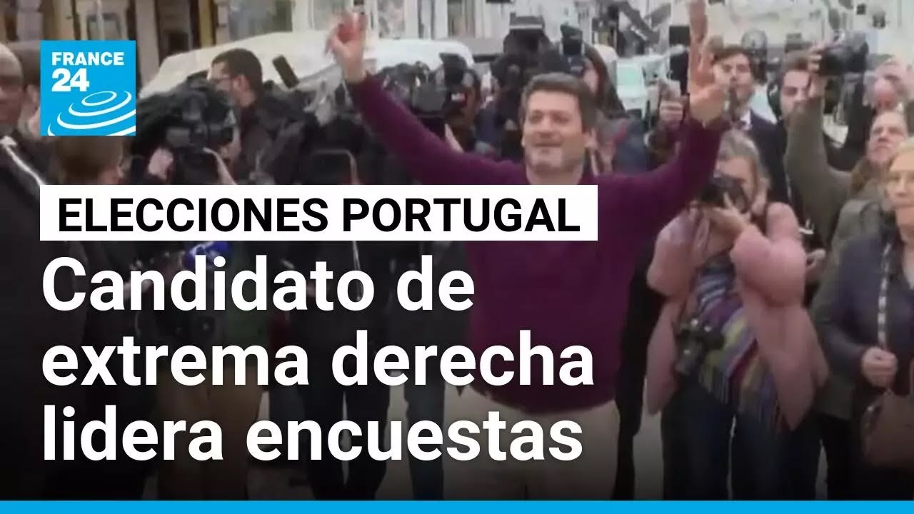 Portugal elige presidente: candidato de extrema derecha lidera intención de voto • FRANCE 24