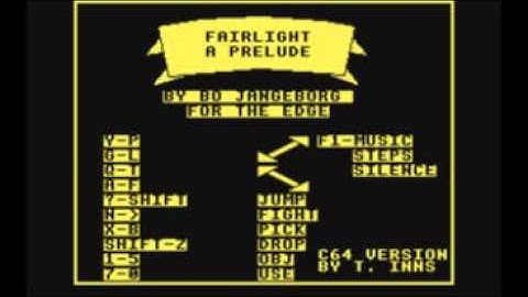 Fairlight A Prelude (main) C64 Sid Chip Music - Mike Alsop