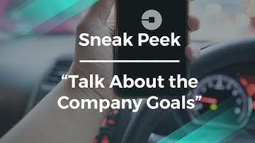 Sneak Peek: Talk About the Company Goals by Uber Product Manager