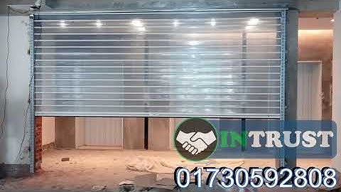 Transparent rolling Shutter