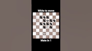 Solve this intriguing chess puzzle! Can you find the winning move🤔 #ChessPuzzle#Strategy#Checkmate