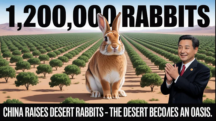 UNBELIEVABLE! China Uses 1 2 Million Rabbits to Turn the Desert Green!