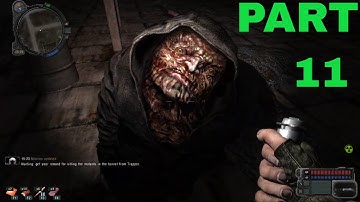 S.T.A.L.K.E.R.: Call Of Pripyat Part 11 The Mutants In The Tunnel! - Gameplay