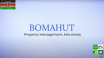 Bomahut - Property Management Software for landlords and property managers in Kenya.