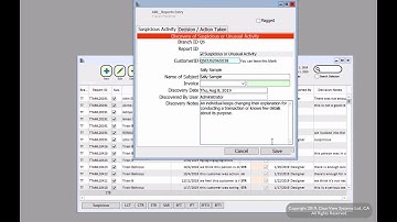 How to record a Suspicious Activity| AML Reports | CurrencyXchanger