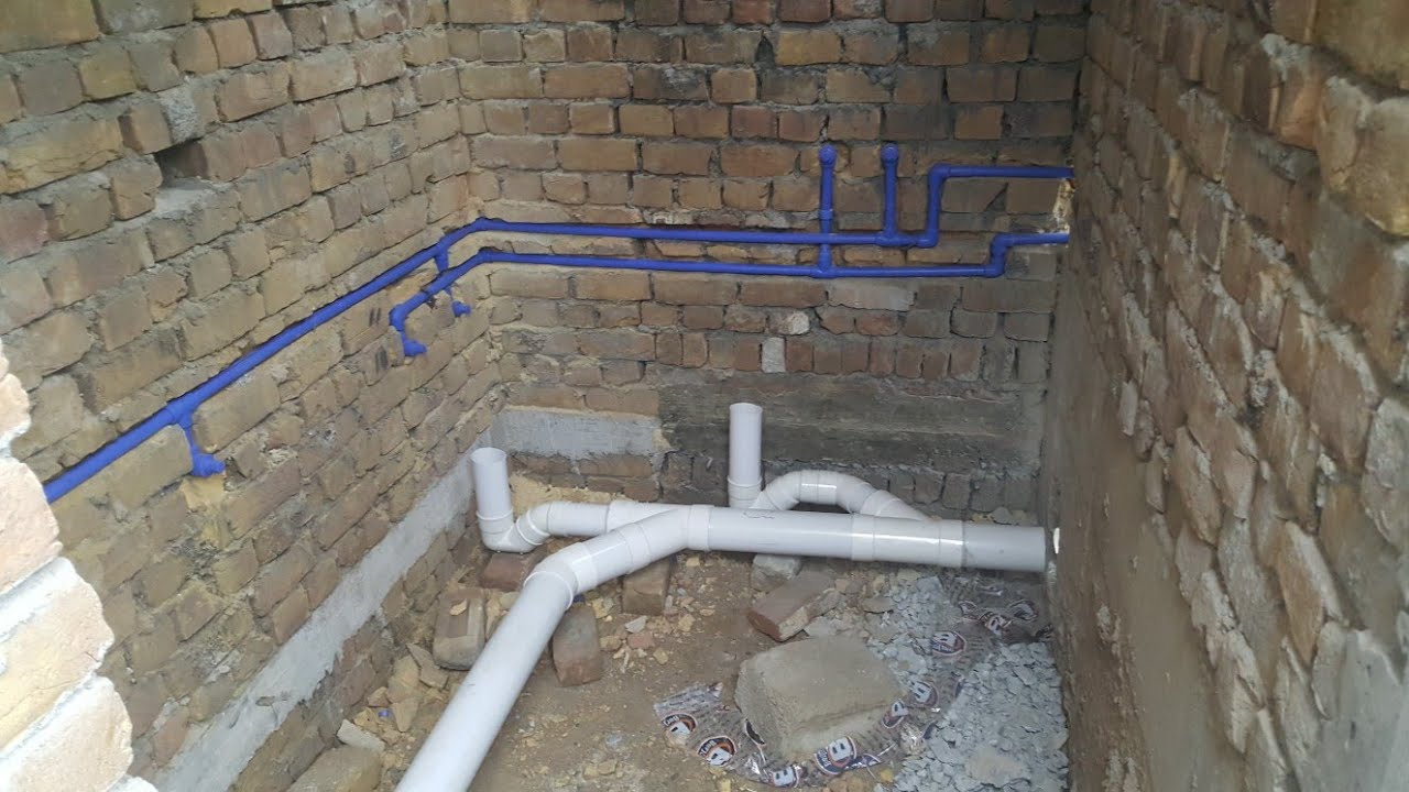 ppr pipe fitting karne ka tarika 👌 ppr fitting bathroom YouTube